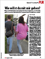 PUR magazin 11/2016: Wie willst du mit mir gehen? | Link öffnet PDF in neuem Fenster