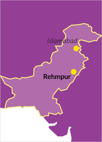 Rehmpur im Distrikt Okara (Punjab, Pakistan)