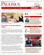 Paulinus Ausgabe 2/2017: Zwei Gläser, die die Welt bedeuten können | Link öffnet PDF in neuem Fenster