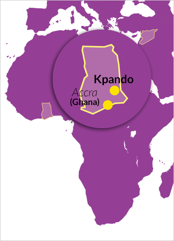 Margret-Marquart Catholic Hospital in Kpando in der Volta-Region (Ghana)